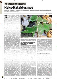 Titelbild der Ausgabe 12/2019 von Kochen ohne Nomi!: Keks-Kataklysmus. Zeitschriften als Abo oder epaper bei United Kiosk online kaufen.