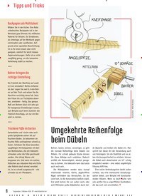 Titelbild der Ausgabe 81/2019 von Umgekehrte Reihenfolge beim Dübeln. Zeitschriften als Abo oder epaper bei United Kiosk online kaufen.