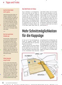 Titelbild der Ausgabe 84/2020 von Mehr Schnittmöglichkeiten für die Kappsäge. Zeitschriften als Abo oder epaper bei United Kiosk online kaufen.