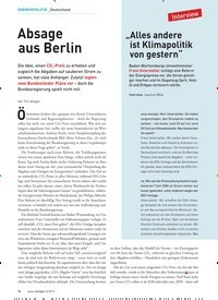Titelbild der Ausgabe 3/2019 von Deutschland: Interview: „Alles andere ist Klimapolitik von gestern“. Zeitschriften als Abo oder epaper bei United Kiosk online kaufen.