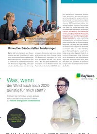 Titelbild der Ausgabe 9/2019 von Umweltverbände stellen Forderungen. Zeitschriften als Abo oder epaper bei United Kiosk online kaufen.