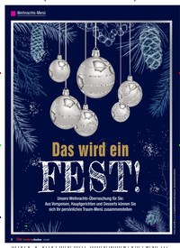 Titelbild der Ausgabe 12/2022 von Das wird ein FEST!. Zeitschriften als Abo oder epaper bei United Kiosk online kaufen.