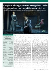 Titelbild der Ausgabe 3/2018 von Ausgesprochen gute Inszenierung eines in der Vergangenheit steckengebliebenen Stückes. Zeitschriften als Abo oder epaper bei United Kiosk online kaufen.