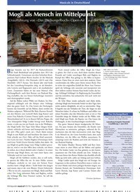 Titelbild der Ausgabe 5/2018 von Mogli als Mensch im Mittelpunkt. Zeitschriften als Abo oder epaper bei United Kiosk online kaufen.