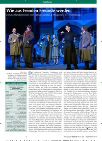 Titelbild der Ausgabe 4/2019 von Wie aus Feinden Freunde warden: Deutschlandpremiere von »Don Camillo & Peppone« in Tecklenburg. Zeitschriften als Abo oder epaper bei United Kiosk online kaufen.