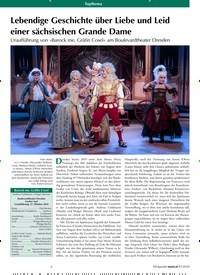 Titelbild der Ausgabe 1/2020 von Lebendige Geschichte über Liebe und Leid einer sächsischen Grande Dame. Zeitschriften als Abo oder epaper bei United Kiosk online kaufen.