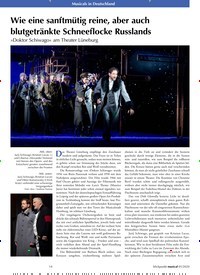 Titelbild der Ausgabe 1/2020 von Wie eine sanftmütig reine, aber auch blutgetränkte Schneeflocke Russlands. Zeitschriften als Abo oder epaper bei United Kiosk online kaufen.