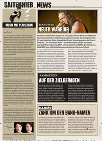 Titelbild der Ausgabe 3/2019 von SAITENHEIB NEWS: MUSIK MIT PENIS DRAN. Zeitschriften als Abo oder epaper bei United Kiosk online kaufen.
