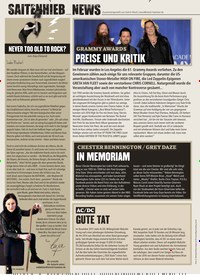 Titelbild der Ausgabe 4/2019 von NEVER TOO OLD TO ROCK?. Zeitschriften als Abo oder epaper bei United Kiosk online kaufen.