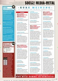 Titelbild der Ausgabe 12/2019 von SOCIAL MEDIA-METAL. Zeitschriften als Abo oder epaper bei United Kiosk online kaufen.
