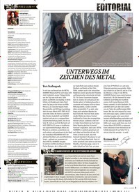 Titelbild der Ausgabe 6/2022 von UNTERWEGS IM ZEICHEN DES METAL. Zeitschriften als Abo oder epaper bei United Kiosk online kaufen.