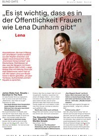Titelbild der Ausgabe 5/2019 von BLIND DATE. Zeitschriften als Abo oder epaper bei United Kiosk online kaufen.
