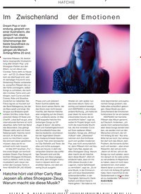 Titelbild der Ausgabe 7/2019 von HATCHIE: Im Zwischenland der Emot ionen. Zeitschriften als Abo oder epaper bei United Kiosk online kaufen.