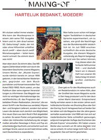 Titelbild der Ausgabe 9/2019 von MAKING-OF: HARTELIJK BEDANKT, MOEDER!. Zeitschriften als Abo oder epaper bei United Kiosk online kaufen.