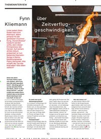 Titelbild der Ausgabe 2/2022 von Fynn über Kliemann Zeitverfluggeschwindigkeit. Zeitschriften als Abo oder epaper bei United Kiosk online kaufen.