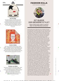 Titelbild der Ausgabe 2/2022 von IST QUEER DER BESSERE STYLE?. Zeitschriften als Abo oder epaper bei United Kiosk online kaufen.