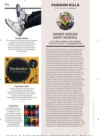 Titelbild der Ausgabe 6/2022 von IMMER WIEDER ANDY WARHOL. Zeitschriften als Abo oder epaper bei United Kiosk online kaufen.