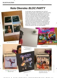 Titelbild der Ausgabe 7/2022 von Kele Okereke BLOC PARTY. Zeitschriften als Abo oder epaper bei United Kiosk online kaufen.