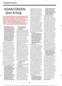 Titelbild der Ausgabe 7/2022 von ADAM GREEN über Erfolg. Zeitschriften als Abo oder epaper bei United Kiosk online kaufen.