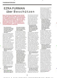 Titelbild der Ausgabe 9/2022 von EZRA FURMAN über Beschützen. Zeitschriften als Abo oder epaper bei United Kiosk online kaufen.