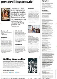 Titelbild der Ausgabe 10/2019 von post@rollingstone.de. Zeitschriften als Abo oder epaper bei United Kiosk online kaufen.