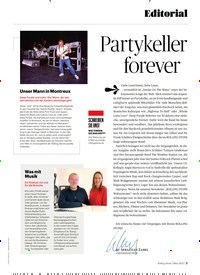 Titelbild der Ausgabe 3/2022 von Partykeller forever. Zeitschriften als Abo oder epaper bei United Kiosk online kaufen.