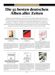 Titelbild der Ausgabe 1/2012 von Die 50 besten deutschen Alben aller Zeiten. Zeitschriften als Abo oder epaper bei United Kiosk online kaufen.