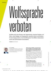 Titelbild der Ausgabe 2/2019 von Wolfssprache verboten. Zeitschriften als Abo oder epaper bei United Kiosk online kaufen.