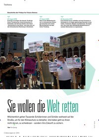 Titelbild der Ausgabe 3/2019 von Titelthema: Sie wollen die Welt retten. Zeitschriften als Abo oder epaper bei United Kiosk online kaufen.