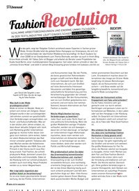 Titelbild der Ausgabe 3/2019 von Fashion Revolution. Zeitschriften als Abo oder epaper bei United Kiosk online kaufen.