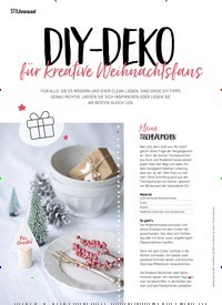 Titelbild der Ausgabe 4/2022 von DIY-DEKO für kreative Weihnachtsfans. Zeitschriften als Abo oder epaper bei United Kiosk online kaufen.