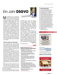 Titelbild der Ausgabe 8/2019 von Ein Jahr DSGVO. Zeitschriften als Abo oder epaper bei United Kiosk online kaufen.
