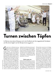 Titelbild der Ausgabe 9/2019 von Turnen zwischen Töpfen. Zeitschriften als Abo oder epaper bei United Kiosk online kaufen.