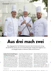 Titelbild der Ausgabe 10/2019 von MANAGEMENT LÖFFELTAUSCH: Aus drei mach zwei. Zeitschriften als Abo oder epaper bei United Kiosk online kaufen.