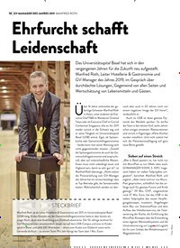 Titelbild der Ausgabe 2/2020 von Ehrfurcht schafft Leidenschaft. Zeitschriften als Abo oder epaper bei United Kiosk online kaufen.