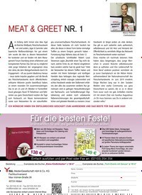 Titelbild der Ausgabe 6/2019 von MEAT & GREET NR. 1. Zeitschriften als Abo oder epaper bei United Kiosk online kaufen.