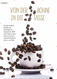 Titelbild der Ausgabe 1/2020 von VON DER BOHNE IN DIE TASSE. Zeitschriften als Abo oder epaper bei United Kiosk online kaufen.