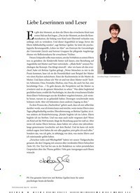 Titelbild der Ausgabe 2/2019 von Liebe Leserinnen und Leser. Zeitschriften als Abo oder epaper bei United Kiosk online kaufen.