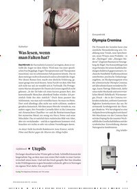 Titelbild der Ausgabe 4/2022 von Was lesen, wenn man Falten hat?. Zeitschriften als Abo oder epaper bei United Kiosk online kaufen.