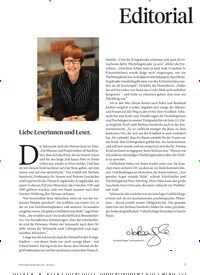 Titelbild der Ausgabe 7/2022 von Liebe Leserinnen und Leser,. Zeitschriften als Abo oder epaper bei United Kiosk online kaufen.