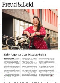 Titelbild der Ausgabe 8/2022 von Keine Angst vor … der Existenzgründung. Zeitschriften als Abo oder epaper bei United Kiosk online kaufen.