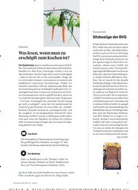 Titelbild der Ausgabe 10/2022 von Was lesen, wenn man zu erschöpft zum Kochen ist?. Zeitschriften als Abo oder epaper bei United Kiosk online kaufen.