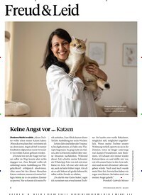 Titelbild der Ausgabe 8/2025 von Keine Angst vor ... Katzen. Zeitschriften als Abo oder epaper bei United Kiosk online kaufen.