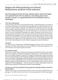 Titelbild der Ausgabe 1/2020 von Kemper: Gegen die Missachtung von Armut. Klassismus endlich ernst nehmen. Zeitschriften als Abo oder epaper bei United Kiosk online kaufen.