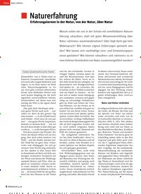 Titelbild der Ausgabe 4/2018 von Naturerfahrung. Zeitschriften als Abo oder epaper bei United Kiosk online kaufen.