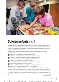 Titelbild der Ausgabe 6/2018 von Spielen im Unterricht. Zeitschriften als Abo oder epaper bei United Kiosk online kaufen.