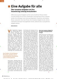 Titelbild der Ausgabe 5/2019 von Eine Aufgabe für alle. Zeitschriften als Abo oder epaper bei United Kiosk online kaufen.