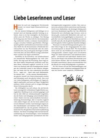 Titelbild der Ausgabe 11/2019 von Liebe Leserinnen und Leser. Zeitschriften als Abo oder epaper bei United Kiosk online kaufen.