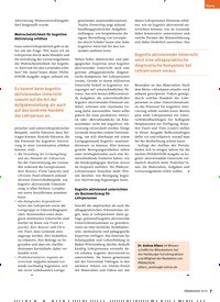 Titelbild der Ausgabe 11/2021 von ¦ Eine kognitiv aktivierende Lernumgebung gestalten. Zeitschriften als Abo oder epaper bei United Kiosk online kaufen.