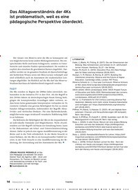 Titelbild der Ausgabe 12/2021 von Unterrichten und prüfen nach dem 4K-Modell. Zeitschriften als Abo oder epaper bei United Kiosk online kaufen.